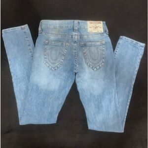 True Religion Jeans Men’s Rocco Relaxed Skinny Jeans Size 28